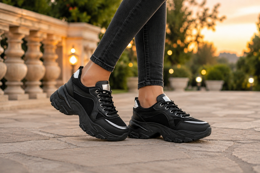 Sneakers Damă Urban Black