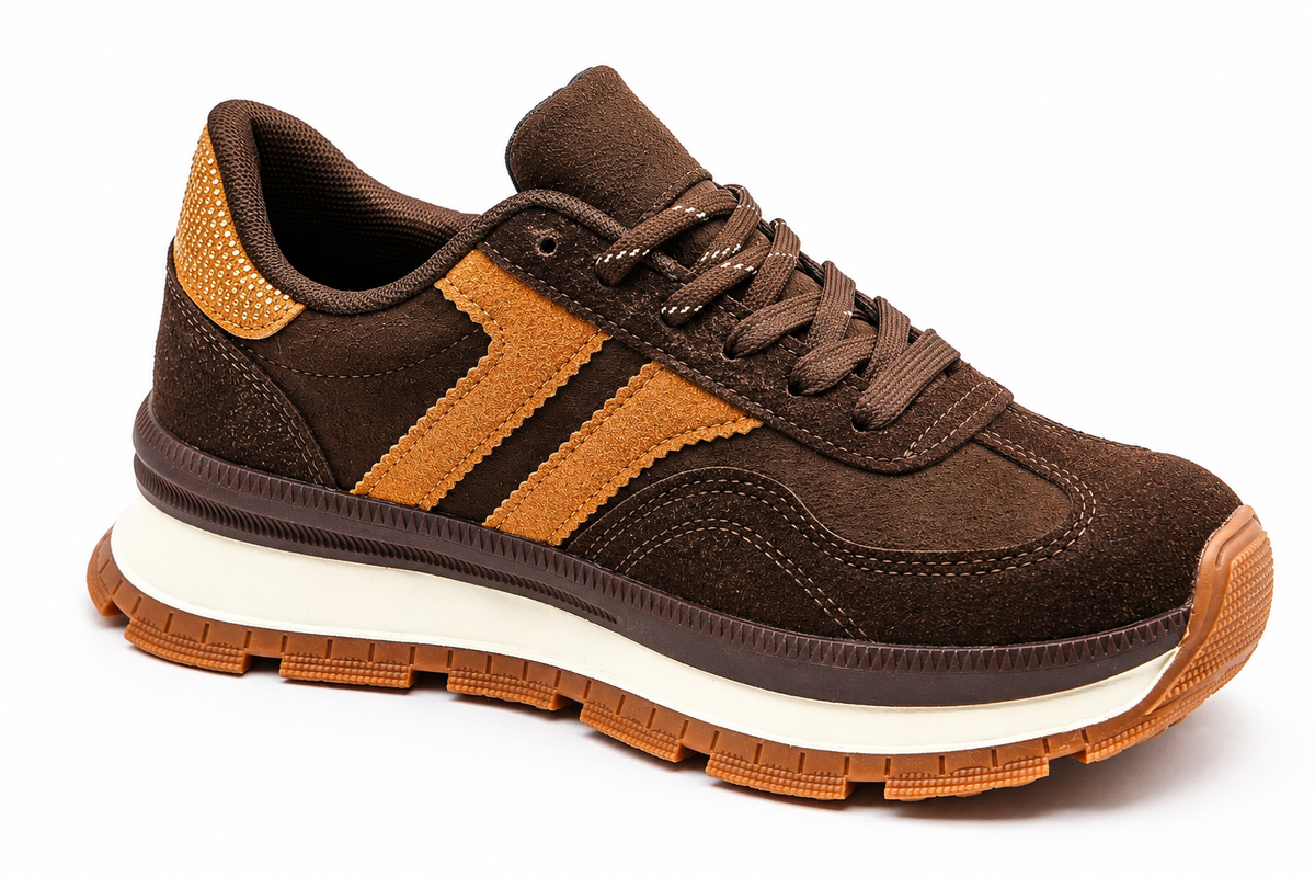 Sneakers Urban Luxe Maro & Camel