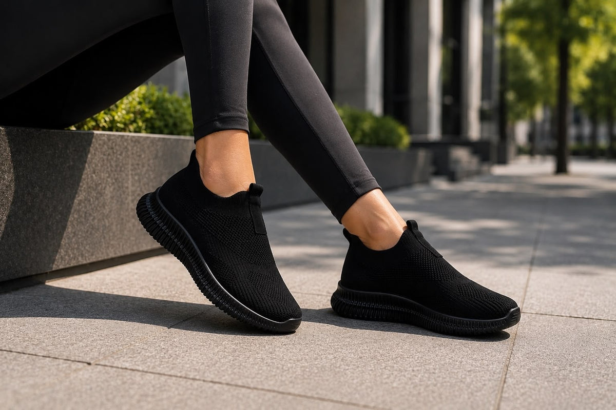 Sneakers Damă Flexi Black